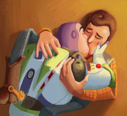 Kissing the Cowboy Kissing the Cowboy
